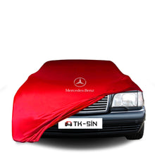 Mercedes Benz S W140 Short Indoor Car Cover Custom Fit, Black, Gray, Blue, Red Color