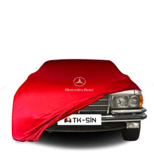 Mercedes Benz S W116 Indoor Car Cover Custom Fit, Black, Gray, Blue, Red Color