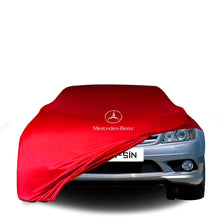 Mercedes Benz W204 Indoor Car Cover Custom Fit, Black, Gray, Blue, Red Color