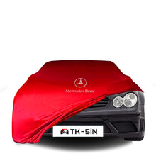 Mercedes Benz CLK W209 Indoor Car Cover Custom Fit, Black, Gray, Blue, Red Color
