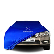Mercedes Benz E W212 Indoor Car Cover Custom Fit, Black, Gray, Blue, Red Color