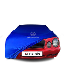 Mercedes Benz CLK W208 Indoor Car Cover Custom Fit, Black, Gray, Blue, Red Color