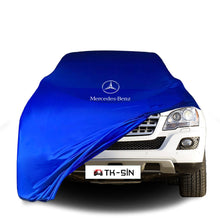 Mercedes Benz M W164 Indoor Car Cover Custom Fit, Black, Gray, Blue, Red Color