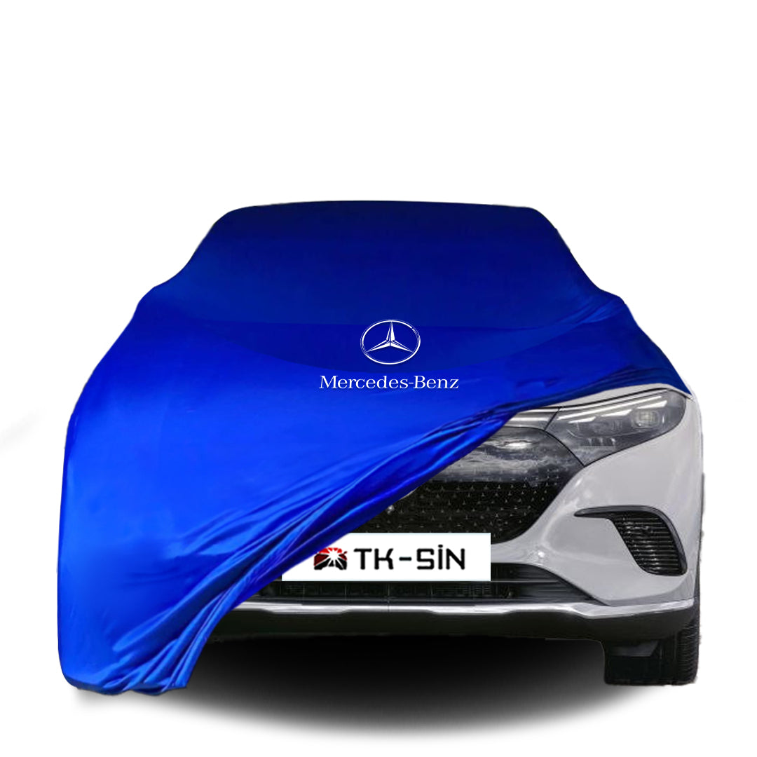 Mercedes Benz EQS SUV Indoor Car Cover Custom Fit, Black, Gray, Blue, Red Color