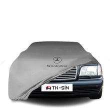Mercedes Benz S W140 Short Indoor Car Cover Custom Fit, Black, Gray, Blue, Red Color