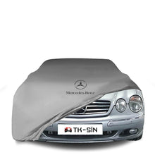 Mercedes Benz CL C215 front Indoor Car Cover Custom Fit, Black, Gray, Blue, Red Color