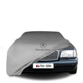 Mercedes Benz S V140 Long Indoor Car Cover Custom Fit, Black, Gray, Blue, Red Color