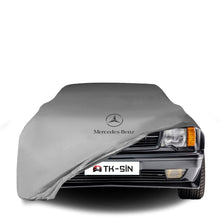 Mercedes Benz S C126 Coupe Indoor Car Cover Custom Fit, Black, Gray, Blue, Red Color