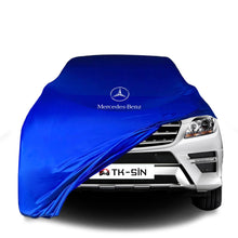 Mercedes Benz M W166 Indoor Car Cover Custom Fit, Black, Gray, Blue, Red Color