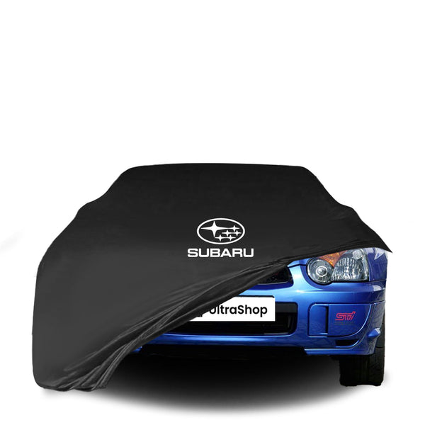 Subaru Impreza 2 (2000-2007) Indoor Car Cover Custom Fit, Black, Gray, Blue, Red Color