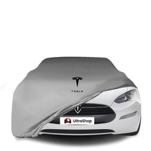 Tesla Model-S (2016-2021) Indoor Car Cover Custom Fit, Black, Gray, Blue, Red Color
