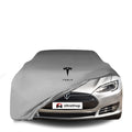 Tesla Model-S (2021-) Indoor Car Cover Custom Fit, Black, Gray, Blue, Red Color