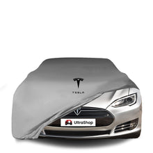 Tesla Model-S (2021-) Indoor Car Cover Custom Fit, Black, Gray, Blue, Red Color