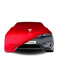 Tesla Model-Y (2020-) Indoor Car Cover Custom Fit, Black, Gray, Blue, Red Color