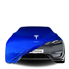 Tesla Model-Y (2020-) Indoor Car Cover Custom Fit, Black, Gray, Blue, Red Color