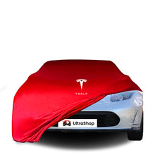 Tesla Roadster 1 (2008-2012) Indoor Car Cover Custom Fit, Black, Gray, Blue, Red Color