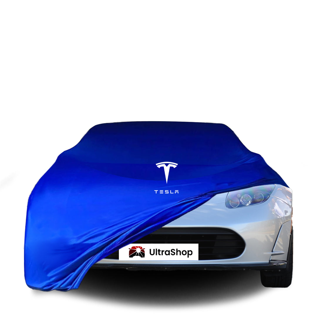 Tesla Roadster 1 (2008-2012) Indoor Car Cover Custom Fit, Black, Gray, Blue, Red Color