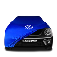 Volkswagen Beetle Indoor Car Cover Custom Fit, Black, Gray, Blue, Red Color
