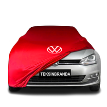 Volkswagen Golf 6 (2008-2012) Indoor Car Cover Custom Fit, Black, Gray, Blue, Red Color