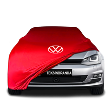 Volkswagen Golf 7 (2012-2020) Indoor Car Cover Custom Fit, Black, Gray, Blue, Red Color