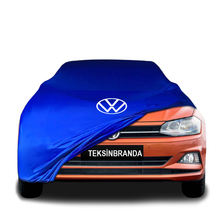 Volkswagen Polo 6 (2017-2020) Indoor Car Cover Custom Fit, Black, Gray, Blue, Red Color