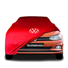 Volkswagen Polo 6 (2017-2020) Indoor Car Cover Custom Fit, Black, Gray, Blue, Red Color