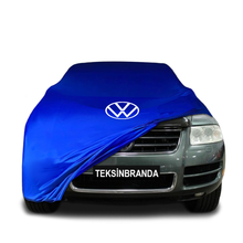 Volkswagen Touareg 1 (7L) (2002-2010) Indoor Car Cover Custom Fit, Black, Gray, Blue, Red Color