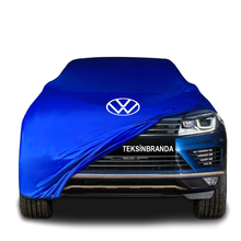 Volkswagen Touareg 2 (7P) (2010-2018) Indoor Car Cover Custom Fit, Black, Gray, Blue, Red Color