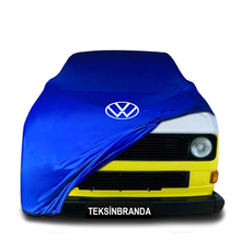 Volkswagen Transporter T3 (1979-1990) Indoor Car Cover Custom Fit, Black, Gray, Blue, Red Color