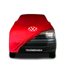 Volkswagen Transporter T5 (2003-2015) Indoor Car Cover Custom Fit, Black, Gray, Blue, Red Color