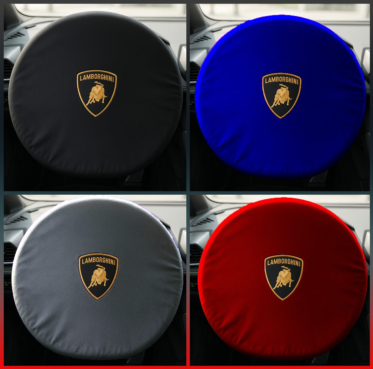 Lamborghini Aventador S Coupe (2017-) Indoor Car Cover Custom Fit, Black, Gray, Blue, Red Color