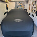 ASTON MARTİN ZAGATO VOLANTE 1986-1989 Custom Fit Indoor Car Cover Soft Stretch Black Gray Blue Red Dust Protection Garage Cover Laser Cut + Bag