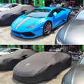 Lamborghini Aventador SVJ (2018-) Indoor Car Cover Custom Fit, Black, Gray, Blue, Red Color
