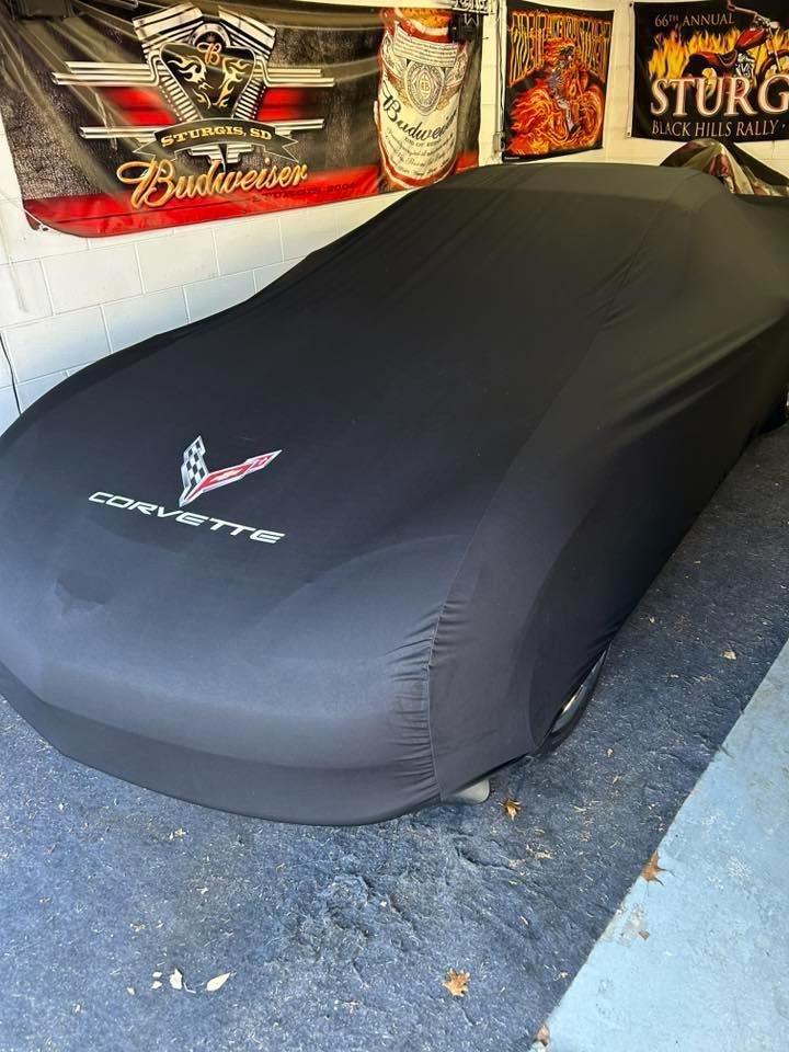 Corvette C2 Custom Fit Indoor Car Cover Soft Stretch Black Gray Blue Red Dust Protection Garage Cover Laser Cut + Bag