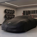 Alfa Romeo 8C Competizione Coupe Custom Fit Indoor Car Cover Soft Stretch Black Gray Blue Red Dust Protection Garage Cover Laser Cut + Bag