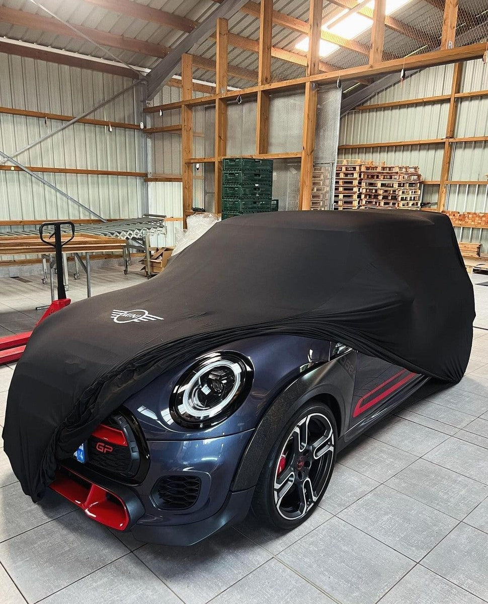MİNİ COOPER ELECTRIC J01 2024- Custom Fit Indoor Car Cover Soft Stretch Black Gray Blue Red Dust Protection Garage Cover Laser Cut + Bag