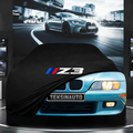 BMW Z3 Coupe E36 (1995-2004)  Custom Fit Indoor Car Cover Soft Stretch Black Gray Blue Red Dust Protection Garage Cover Laser Cut + Bag