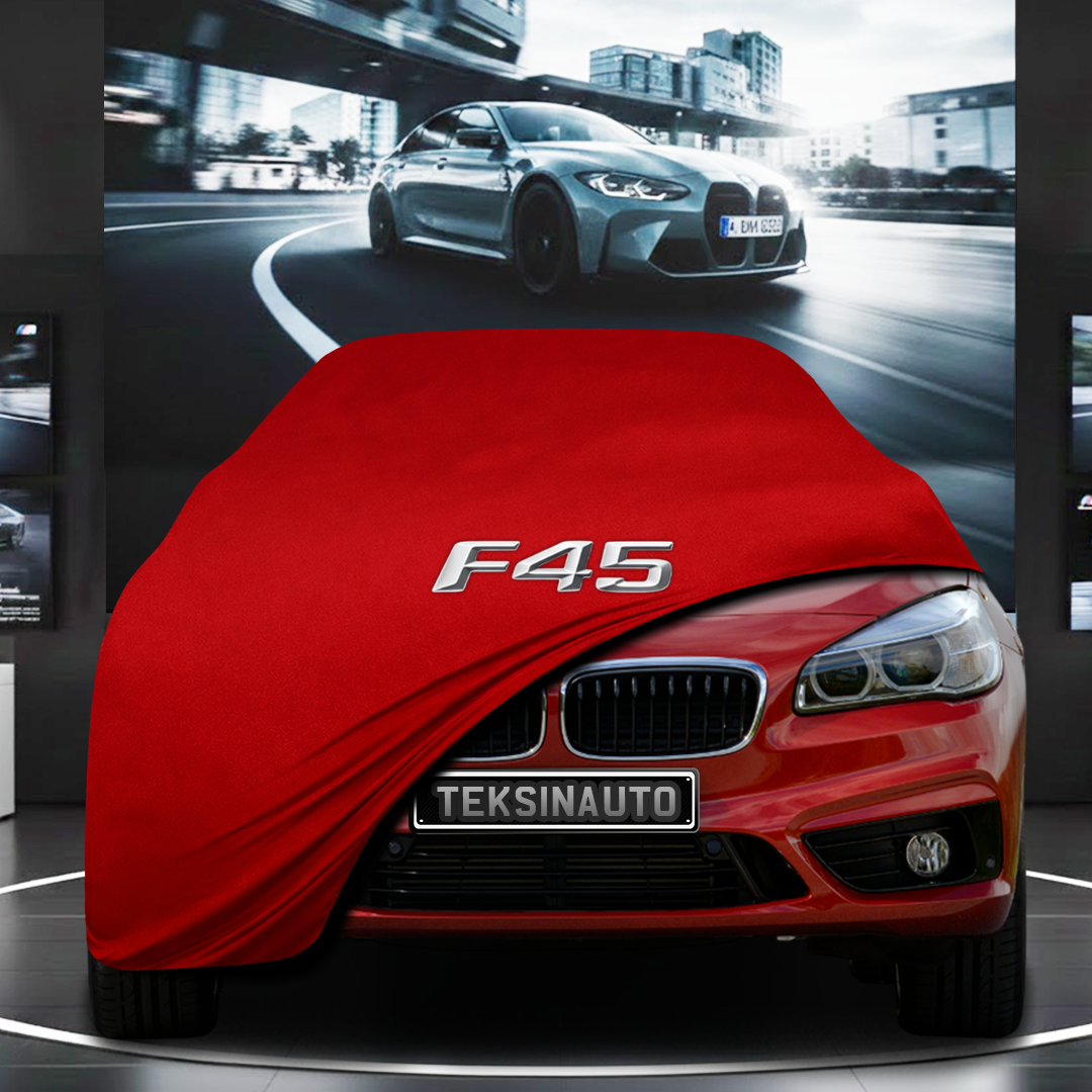 BMW 2 F45 ACTİVE TOURER (2014-2021) Custom Fit Indoor Car Cover Soft Stretch Black Gray Blue Red Dust Protection Garage Cover Laser Cut + Bag