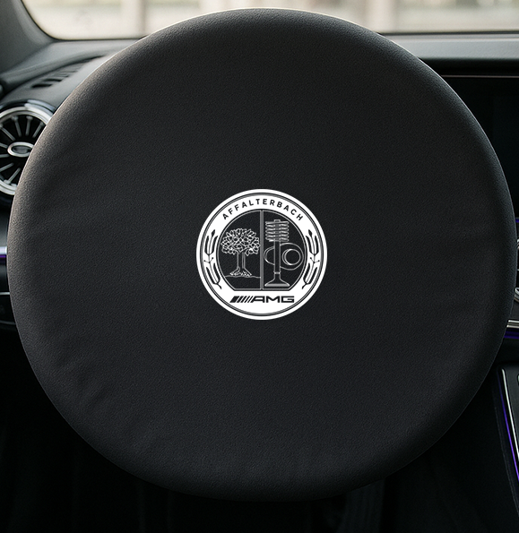 Steering Wheel Cover Soft Elastic Premium Fabric For all Mercedes Model