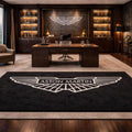 Aston Martin Premium Luxury Rug (60x87) INCH (150x220) cm Home, Garage & Display Carpet Auto Area Carpet, Car Garage Decor,Car Floor Mat