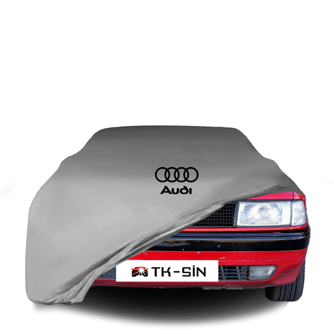 Audi 90 B2 B3 Sedan Indoor Car Cover Custom Fit, Black, Gray, Blue, Red Color