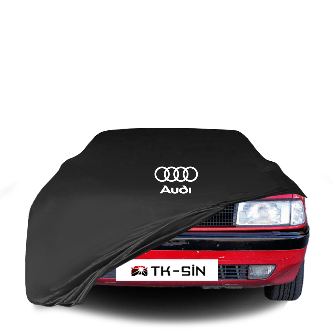 Audi 90 B2 B3 Sedan Indoor Car Cover Custom Fit, Black, Gray, Blue, Red Color