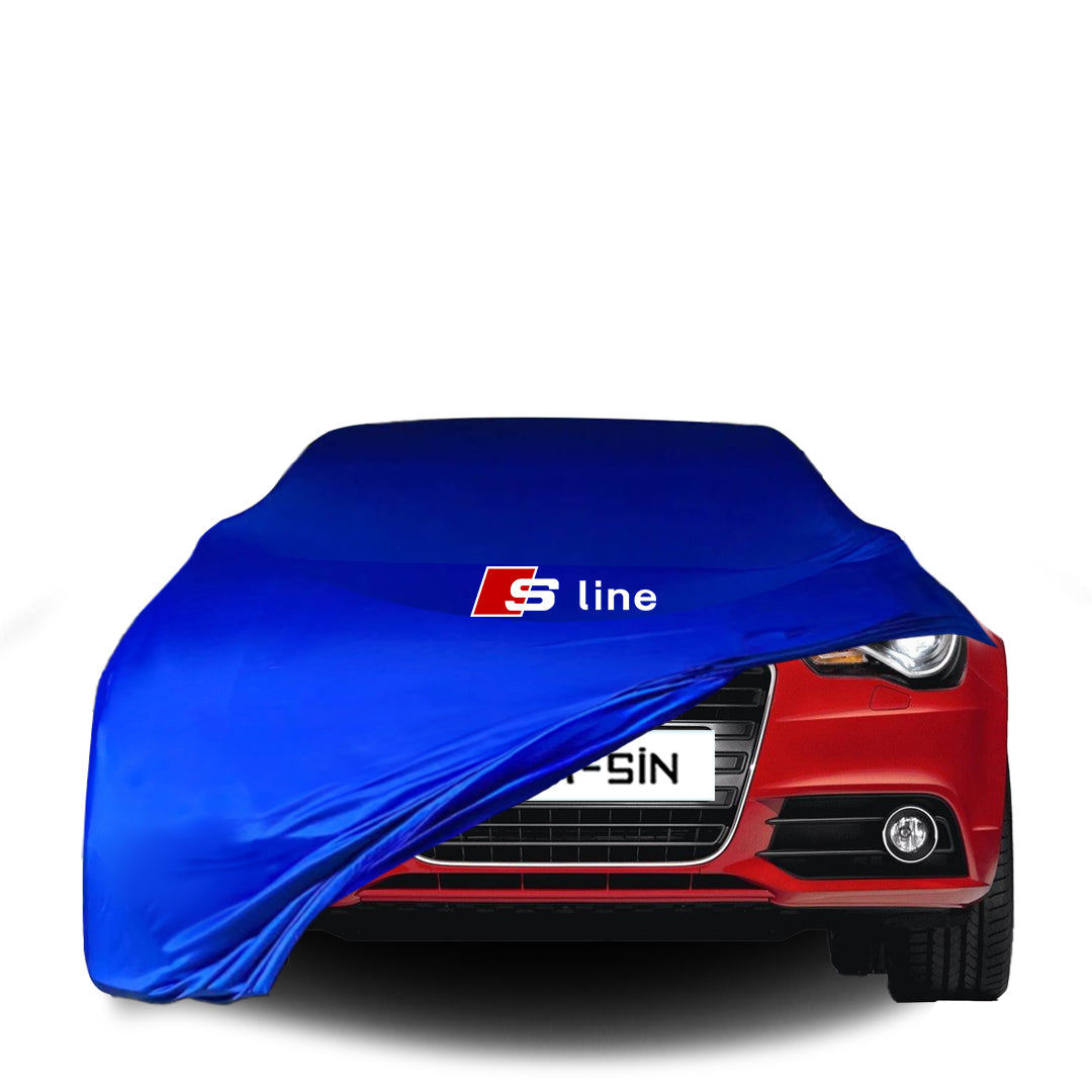 Audi A1 Hatchback Indoor Car Cover Custom Fit, Black, Gray, Blue, Red Color