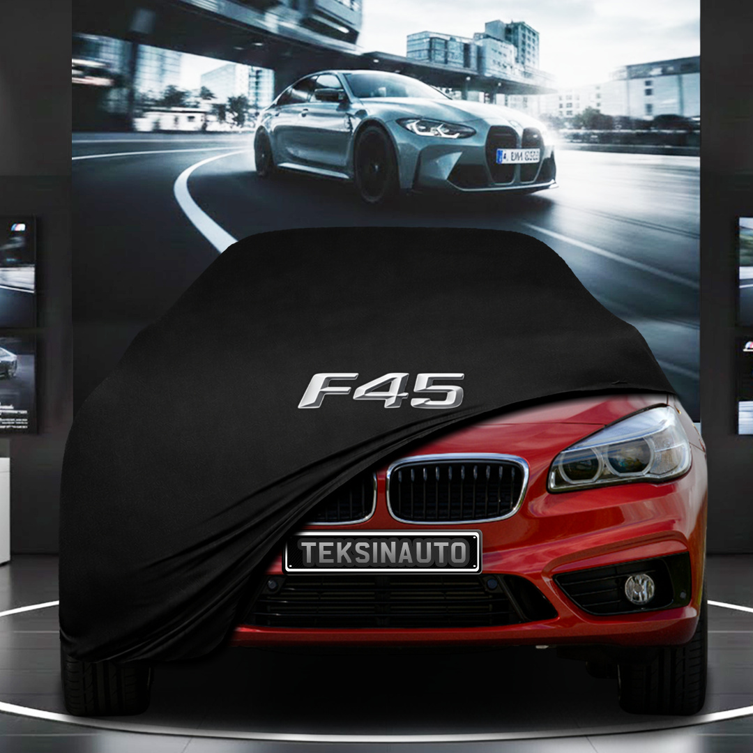 BMW 2 F45 ACTİVE TOURER (2014-2021) Custom Fit Indoor Car Cover Soft Stretch Black Gray Blue Red Dust Protection Garage Cover Laser Cut + Bag