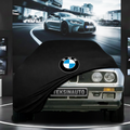 BMW 3 E30 SEDAN Custom Fit Indoor Car Cover Soft Stretch Black Gray Blue Red Dust Protection Garage Cover Laser Cut + Bag