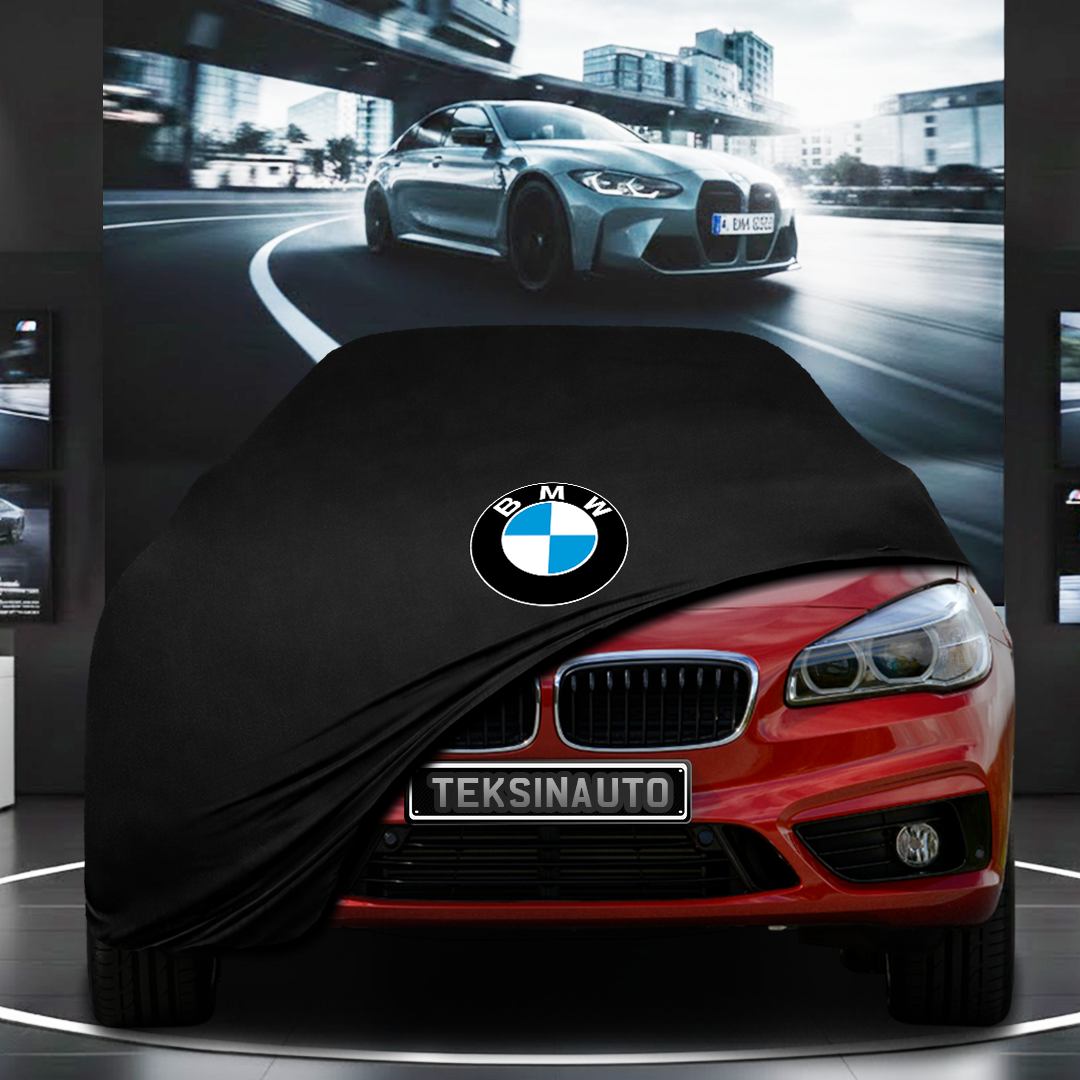 BMW 2 F45 ACTİVE TOURER (2014-2021) Custom Fit Indoor Car Cover Soft Stretch Black Gray Blue Red Dust Protection Garage Cover Laser Cut + Bag