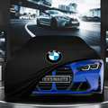 BMW 4 SERİES CABRİO F33 (2013-2020) Custom Fit Indoor Car Cover Soft Stretch Black Gray Blue Red Dust Protection Garage Cover Laser Cut + Bag (Kopya)