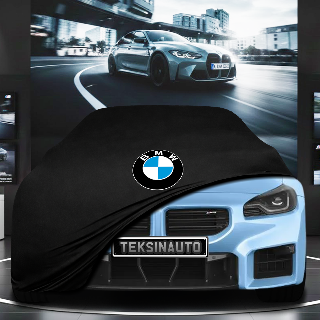 BMW 2 G87 M2 (2023-) Custom Fit Indoor Car Cover Soft Stretch Black Gray Blue Red Dust Protection Garage Cover Laser Cut + Bag