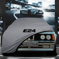 BBMW 6 E24 (1976-1989) Custom Fit Indoor Car Cover Soft Stretch Black Gray Blue Red Dust Protection Garage Cover Laser Cut + Bag