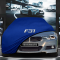 BMW 3 F31 TOURİNG (2012-2019) Custom Fit Indoor Car Cover Soft Stretch Black Gray Blue Red Dust Protection Garage Cover Laser Cut + Bag